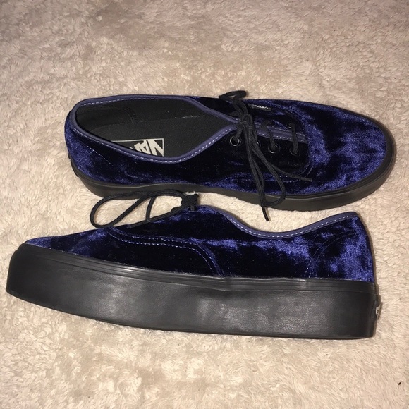 navy blue velvet vans,OFF 57%,www 